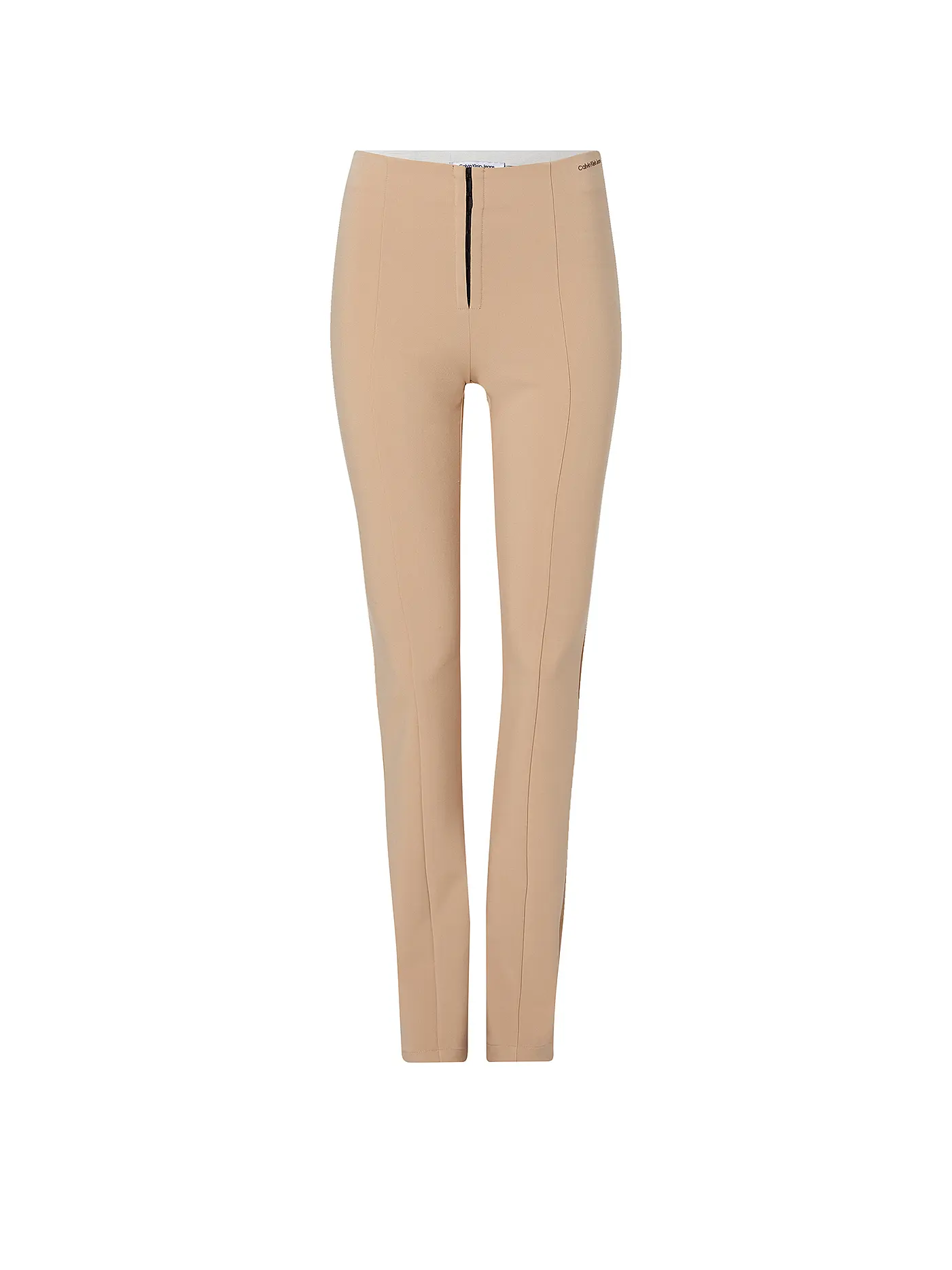 CALVIN KLEIN JEANS | Highwaist Hose Slim Fit | beige